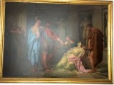 Il giuramento di Bruto davanti al corpo di Lucrezia, Domenico Corvi